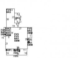 172 Park St, Newton MA  02458-2044 floor plan