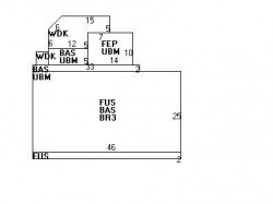 57 Montvale Rd, Newton MA 02459-1361 floor plan