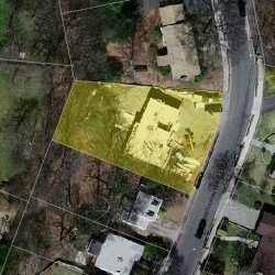 63 Beethoven Ave, Newton MA 02468-1732 aerial view