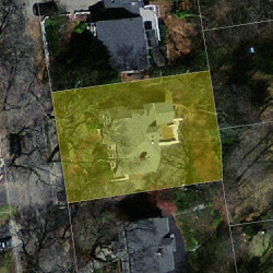 64 Greylock Rd, Newton MA 02465-2704 aerial view