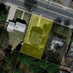 460 Crafts St, Newton MA 02465-1703 aerial view