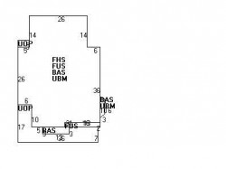 8 Eldredge St, Newton MA  02458-2018 floor plan