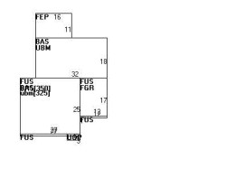 71 Stearns St, Newton MA 02459-2441 floor plan