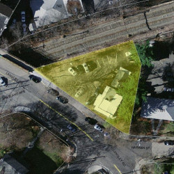 92 Langley Rd, Newton MA  02459-2054 aerial view