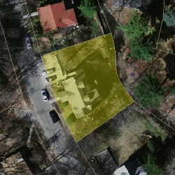 36 Dexter Rd, Newton MA 02460-2318 aerial view