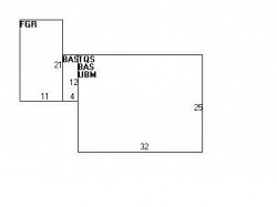 250 Quinobequin Rd, Newton MA 02468-1817 floor plan
