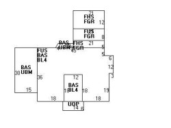 77 Winston Rd, Newton MA 02459-3014 floor plan