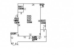 97 Montvale Rd, Newton MA 02459-1362 floor plan