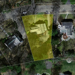 73 Bonad Rd, Newton MA 02465-2948 aerial view