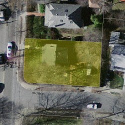 164 Parker St, Newton MA 02459-2556 aerial view