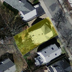 19 Wildwood Ave, Newton MA 02460-1321 aerial view