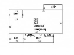 97 Berkeley St, Newton MA 02465-2616 floor plan