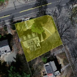 1430 Beacon St, Newton MA 02468-1613 aerial view