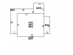 53 Bow Rd, Newton MA 02459-2555 floor plan