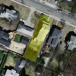 32 Orris St, Newton MA  02466-1312 aerial view