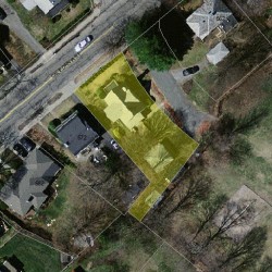 568 California St, Newton MA 02460-1243 aerial view