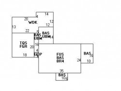 234 Greenwood St, Newton MA 02459-3043 floor plan