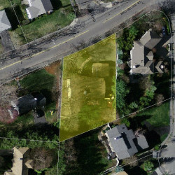 393 Brookline St, Newton MA 02459-3142 aerial view