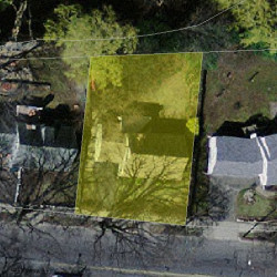 345 California St, Newton MA 02458-1052 aerial view