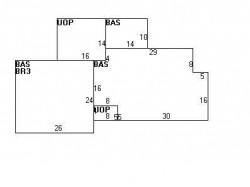 124 Brookline St, Newton MA  02467 floor plan