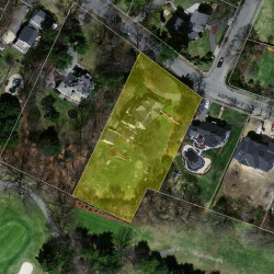 63 Aspen Ave, Newton MA  02466-3002 aerial view