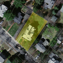 28 Hyde St, Newton MA 02461-1204 aerial view