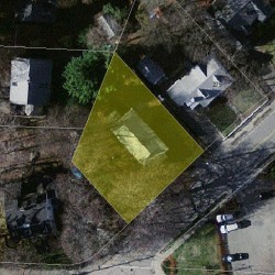 281 Jackson St, Newton MA 02459-2523 aerial view