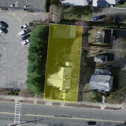 265 California St, Newton MA  02458-1050 aerial view