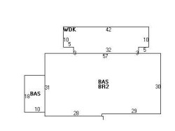 16 Brookline St, Newton MA  02467 floor plan