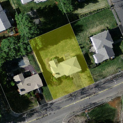 414 Brookline St, Newton MA  02459-3145 aerial view