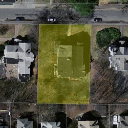 424 Newtonville Ave, Newton MA 02460-1954 aerial view