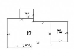 464 Dudley Rd, Newton MA 02459-2813 floor plan