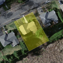 99 Brandeis Rd, Newton MA 02459-2707 aerial view