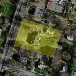 300 Waverley Ave, Newton MA 02458-2714 aerial view