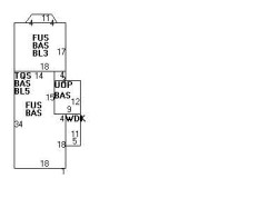 80 Gardner St, Newton MA 02458-1405 floor plan