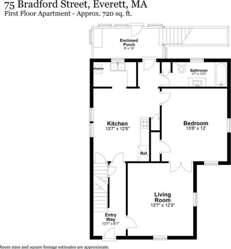 75 Bradford St, Everett MA 02149-1314 exterior