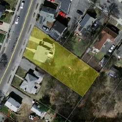 82 Lexington St, Newton MA 02466-1346 aerial view