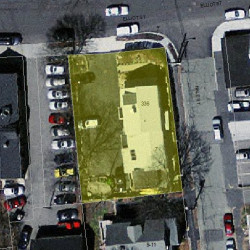 7 Hale St, Newton MA 02464-1310 aerial view