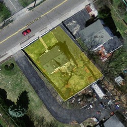 188 Lexington St, Newton MA 02466-1307 aerial view