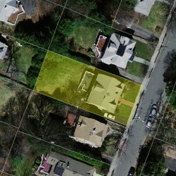 15 Bradford Rd, Newton MA 02461-1003 aerial view