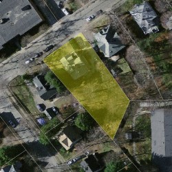 32 Paul St, Newton MA  02459-2451 aerial view