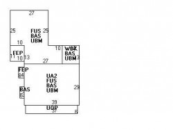 89 Elm St, Newton MA  02465-2009 floor plan