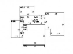 18 Kendall Rd, Newton MA 02459-2623 floor plan