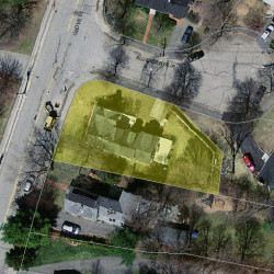 540 Grove St, Newton MA 02462-1412 aerial view