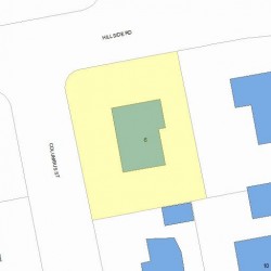 6 Columbus St, Newton MA 02461-1418 plot plan
