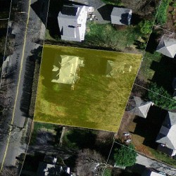 24 Grant Ave, Newton MA 02459-1309 aerial view