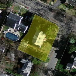 5 Hobart Rd, Newton MA 02459-1312 aerial view