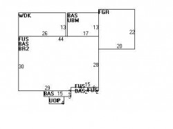 17 Overlook Park, Newton MA  02459-1344 floor plan