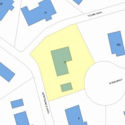 15 Nightingale Path, Newton MA 02459-3520 plot plan
