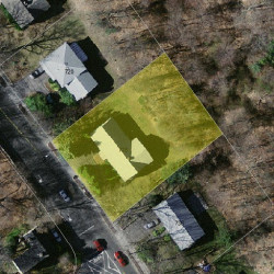 728 Dedham St, Newton MA 02459-2937 aerial view